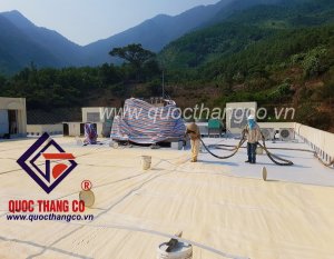 Thi công phun foam cách nhiệt